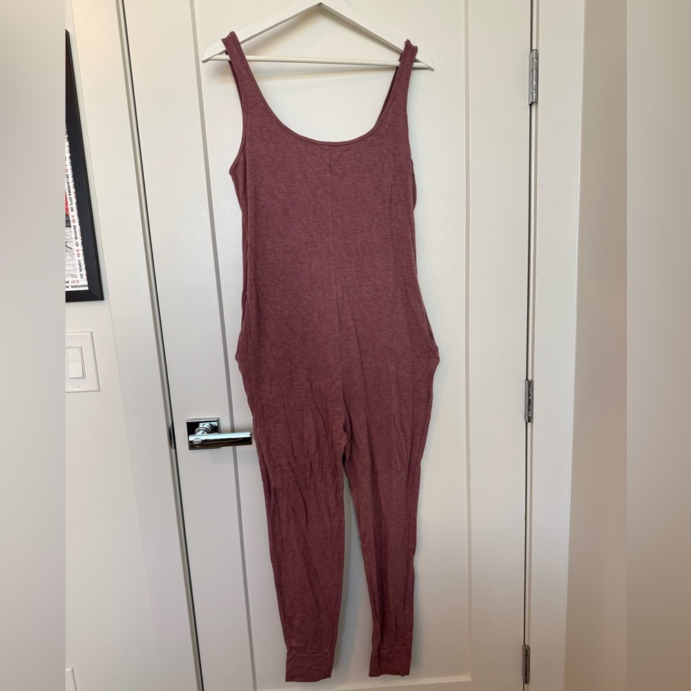 Smash + Tess Mauve Sleeveless Romper